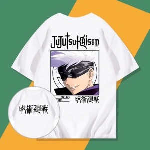 Anime Desenli Unisex Çocuk Tişört Satoru RT Ryomen Sukuna ‌ Jujutsu
