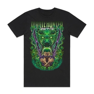 Anime Desenli Unisex Çocuk Tişört  Yaz japon Roronoa Zoro