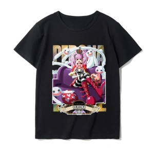 Anime Desenli Unisex Çocuk Tişört  Yaz Luffy Zoro Asura