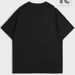 Anime erkek Anime Sloganı Baskılı Yuvarlak Yaka Kısa Kollu Tişört e Yaz Aylar