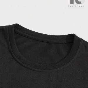 Anime Erkek Harfli Kedi Baskı Kısa Kollu Tişört