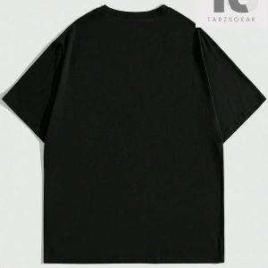 Anime Erkek Kafatası Baskılı T-shirt