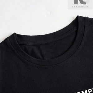 Anime Erkekler Araba ve Mektup Grafikli Tişört