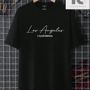 Anime Erkekler Japon Harf ve Şekil Grafik Tişört