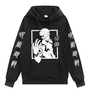 Anime Hoodies Model40 12063 Siyah