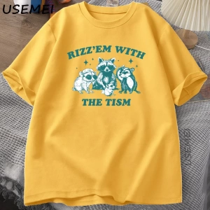Aptal Kaz Gevşek T Shirt Erkekler Kadınlar için Komik Cowgirl Batı Tee90s Moda Yuvarl 2822