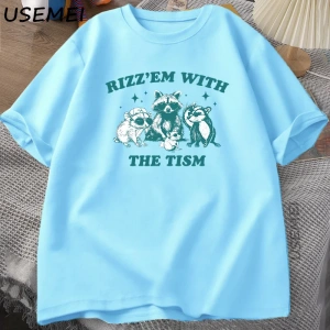 Aptal Kaz Gevşek T Shirt Erkekler Kadınlar için Komik Cowgirl Batı Tee90s Moda Yuvarl 2822
