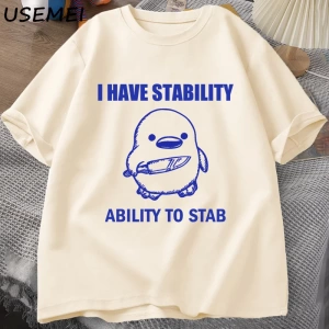 Aptal Kaz T Shirt Çok Aptal T-Shirt Pamuk Kısa Kollu Erkek Kadın Moda Baskı Tshirt Yüksek Kal 2807