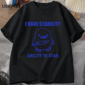 Aptal Kaz T Shirt Çok Aptal T-Shirt Pamuk Kısa Kollu Erkek Kadın Moda Baskı Tshirt Yüksek Kal 2807