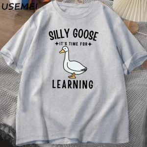 Aptal kaz T Shirt ilk gün okul T-Shirt komik geri okul Tee öğretmen Tshirt erkekler kadınlar  3059