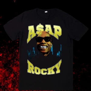 ASAP ROCKY Desenli KODSİYAHSAW