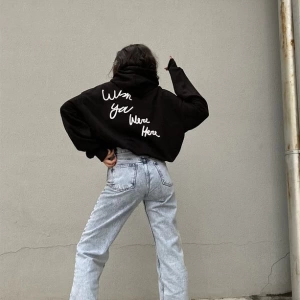 Astra World Unisex Hoodie Siyah Siyah