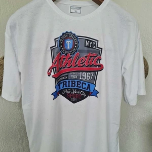 Athletic Baskı Oversize T-shirt