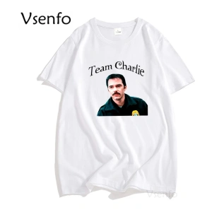 Baba kuğu klasik alacakaranlık T Shirt Charlie kuğu T-Shirt pamuk Bella T-Shirt kısa kollu Te 2810