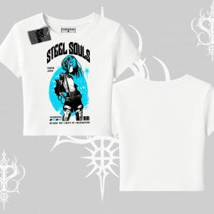 Babby Tee Tshirt Anime Cyberpunk Kız Baskılı