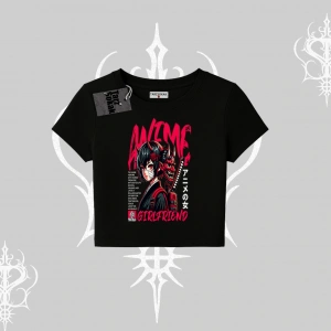 Babby Tee Tshirt Anime Girlfriend Kırmızı