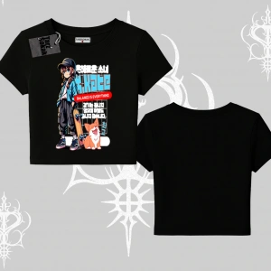 Babby Tee Tshirt Anime Hiker Girl Balance Is Everything Baskılı