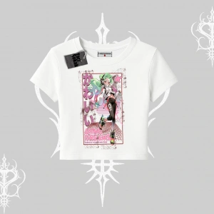 Babby Tee Tshirt Anime Kawaii Japon Kız Desenli
