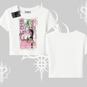 Babby Tee Tshirt Anime Kawaii Japon Kız Desenli