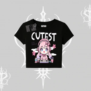 Babby Tee Tshirt Cute Anime Gamer Girl Baskılı