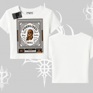 Babby Tee Tshirt Fossilized Skull Underground Archive