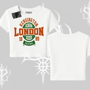 Babby Tee Tshirt London Denim 1985