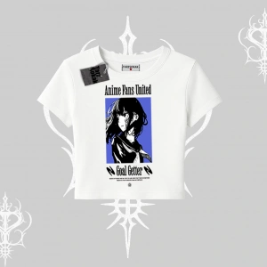 Babby Tee Tshirt Oversize Anime Kız Baskılı