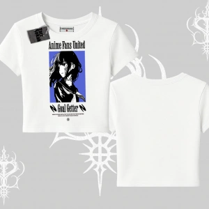 Babby Tee Tshirt Oversize Anime Kız Baskılı