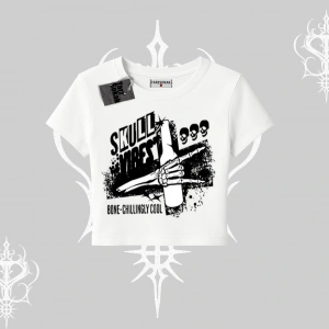 Babby Tee Tshirt Skull Impact Bone Chilling Street Icon