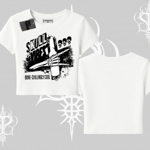 Babby Tee Tshirt Skull Impact Bone Chilling Street Icon