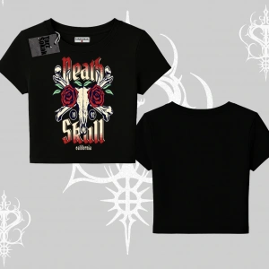 Babby Tee Tshirt Skull & Roses Vintage West Coast Rebellion