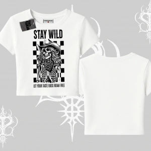 Babby Tee Tshirt Stay Wild Rock Spirit Urban Riot