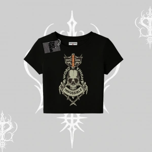 Babby Tee Tshirt Sword Knight Skull Impossible Street Creed