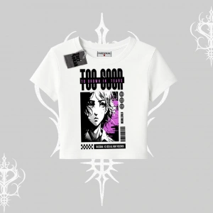 Babby Tee Tshirt Too Good Anime Girl Grafik Baskılı