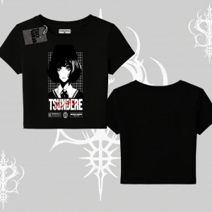 Babby Tee Tshirt Tsundere Anime Japanese Style Baskılı