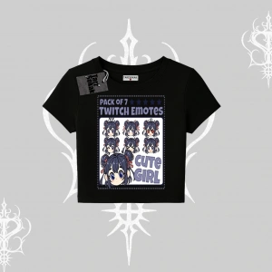 Babby Tee Tshirt Twitch Emotes Cute Girl Anime Expression