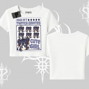 Babby Tee Tshirt Twitch Emotes Cute Girl Anime Expression