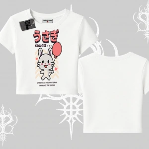 Babby Tee Tshirt Usagi Kawaii Cute Heart Energy