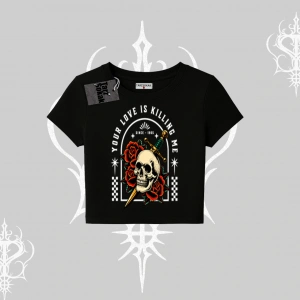 Babby Tee Tshirt Your Love Is Killing Me Dead Romance
