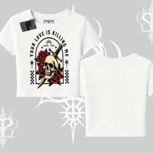 Babby Tee Tshirt Your Love Is Killing Me Dead Romance