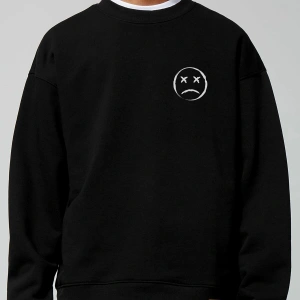 Bad Mood Oversize Siyah Sweatshirt Tarzsokak44