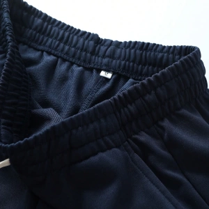 Bahar ve Yaz Yeni Erkek Eşofman Altı, Örme Elastik Bel Bağcıklı Jogger Pantolon, Harf Grafik
