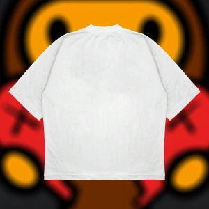 Bape X Comme Des Garçons Oversize Unisex Pamuklu Nefes Alan Kalın Kumaşlı