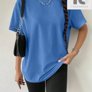 Basit Desen Baskılı T-shirt