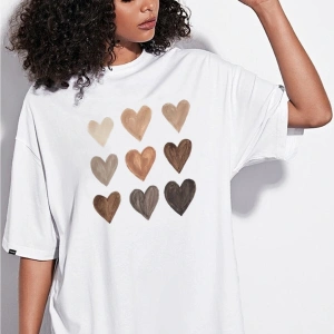 Baskı Oversize T-shirt