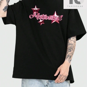 Baskılı Yüzlü ve Harf Desenli Yuvarlak Yaka Erkek Tişört