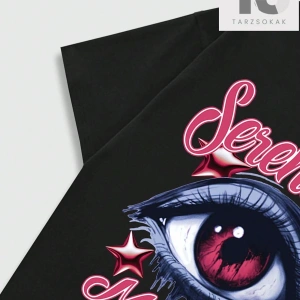 Baskılı Yüzlü ve Harf Desenli Yuvarlak Yaka Erkek Tişört