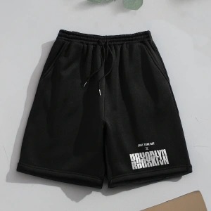 Bay Brooklyn Just Take Act Baskılı Sportif Unisex Bermuda