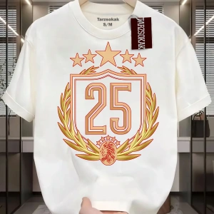 BAY/-ÇOCUK T-SHIRT 5 YILDIZLI 25 KUPALI MODELLERİMİZ KOD 4