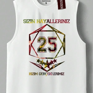 BAY/-ÇOCUK T-SHIRT SİZİN HAYALLERİNİZ BİZİM GERÇEKLERİMİZ